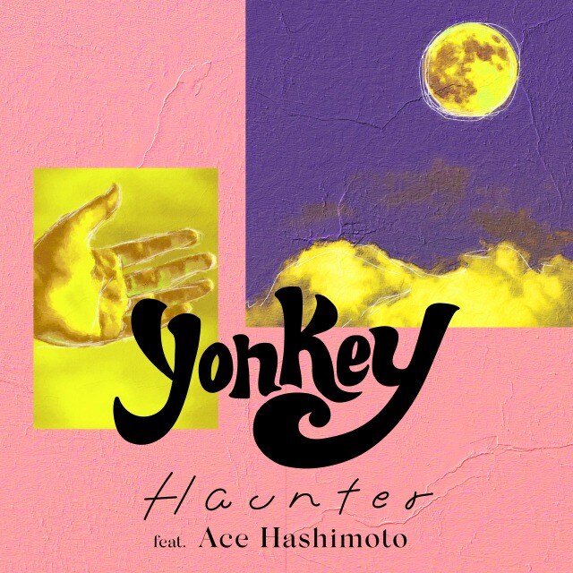 yonkey「Haunter（feat. Ace Hashimoto）」配信ジャケット