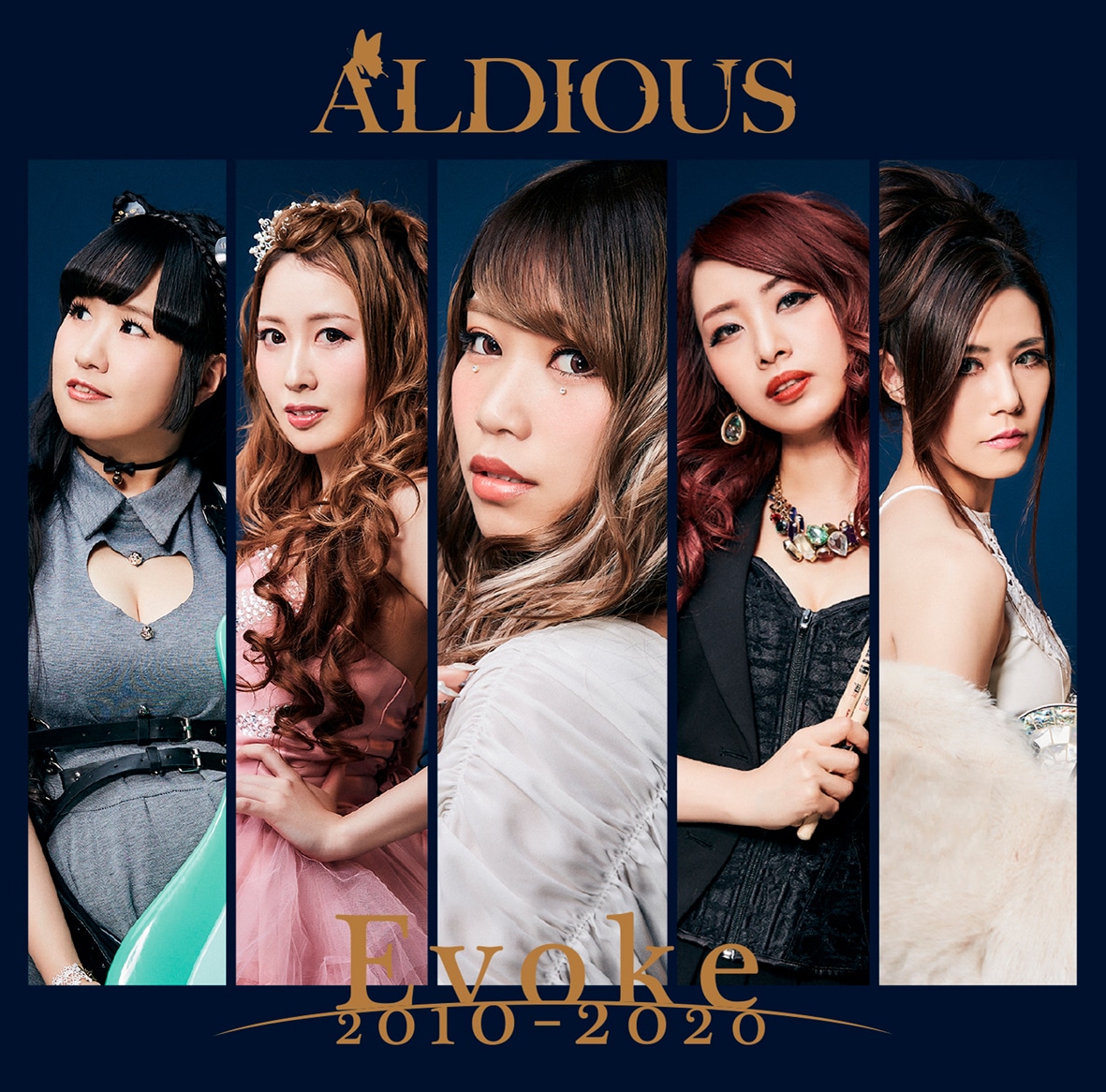 Aldious「Evoke 2010-2020」初回限定盤ジャケット