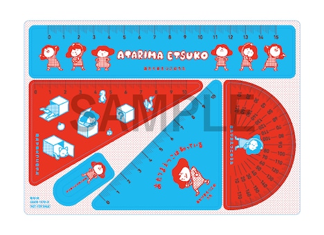 やくしまるえつこ「あたりまえつこのうた」CD＋Blu-ray盤先着購入者特典の定規セット。