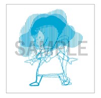 やくしまるえつこ「あたりまえつこのうた」CD盤先着購入者特典のアナザージャケット兼ポストカード。