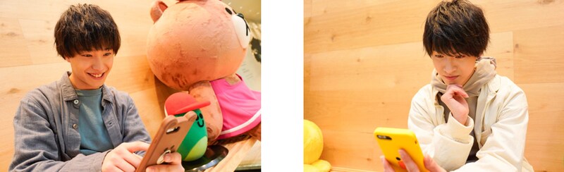 田中雅功と高田彪我。