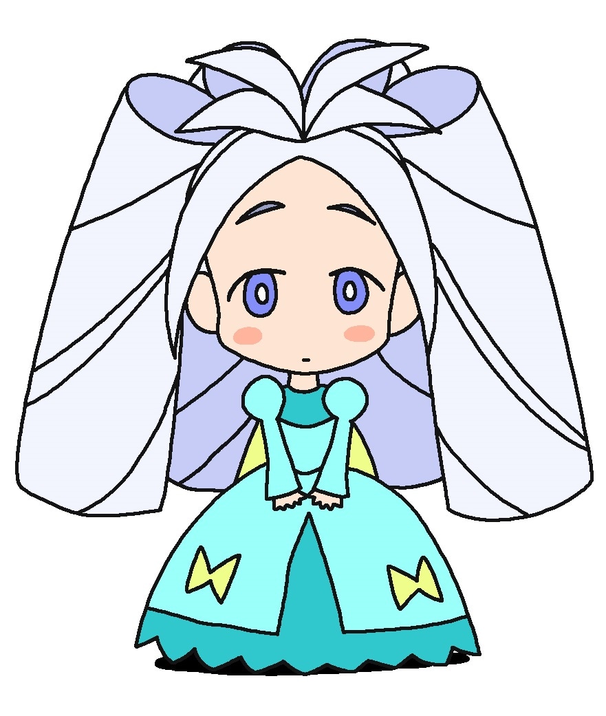 ラクガキングダムの姫。