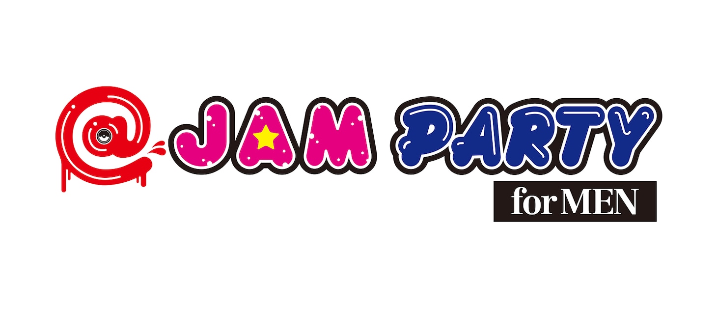 「@JAM PARTY for MEN」ロゴ