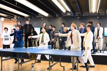 佐野勇斗の初球サーブミスに一斉にツッコむEBiDANメンバー。