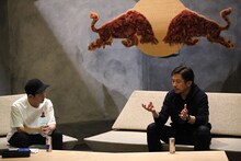 左からLITTLE（KICK THE CAN CREW）、高木”JET”晋一郎。