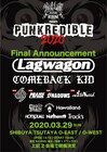 「PUNKREDIBLE」にNAMBA69、PRAISE、SHADOWS、waterweed追加