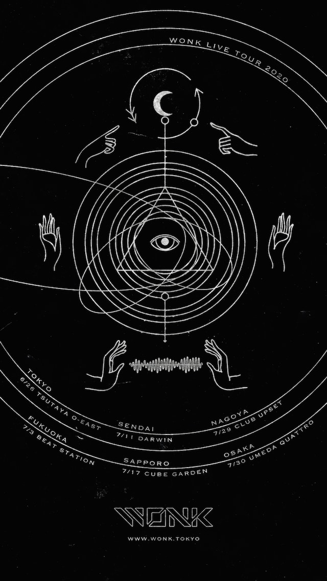 WONK「WONK LIVE TOUR 2020」告知ビジュアル