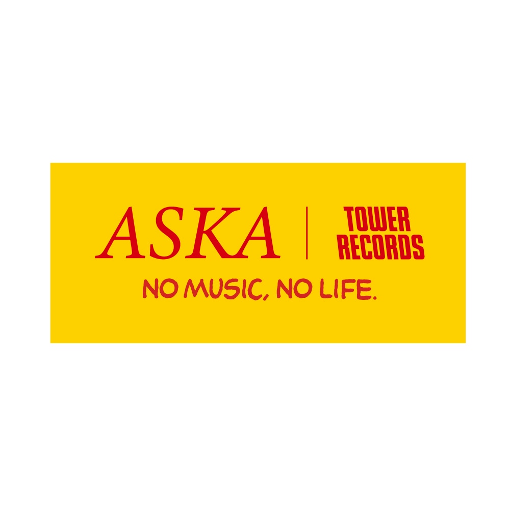 ASKA × TOWER RECORDS ステッカー