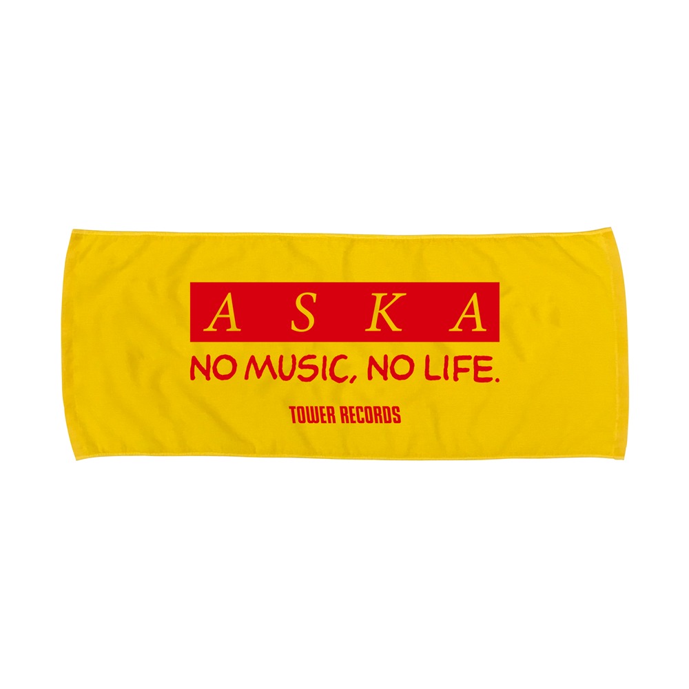 ASKA × TOWER RECORDS タオル