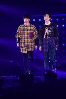 曽田陵介（左）と岡田翔大郎（右）。