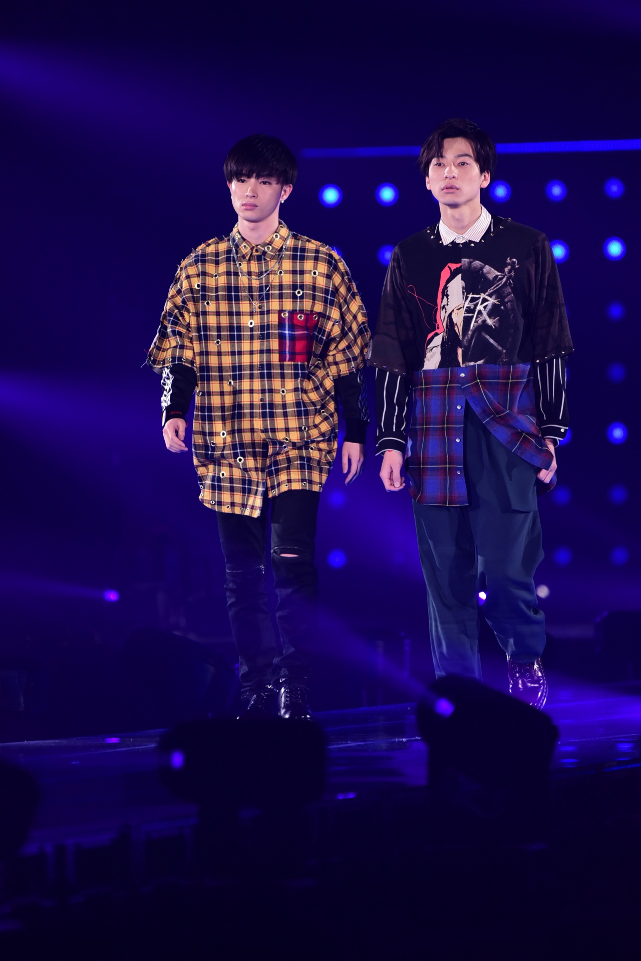 曽田陵介（左）と岡田翔大郎（右）。