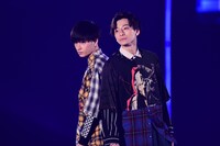 曽田陵介（左）と岡田翔大郎（右）。