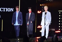 左から藤原樹、川村壱馬、長谷川慎。