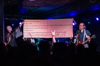 人間椅子「NINGEN ISU EU TOUR 2020」イギリス ロンドン・The Underworld Camden公演の様子。（撮影：塩見徹）