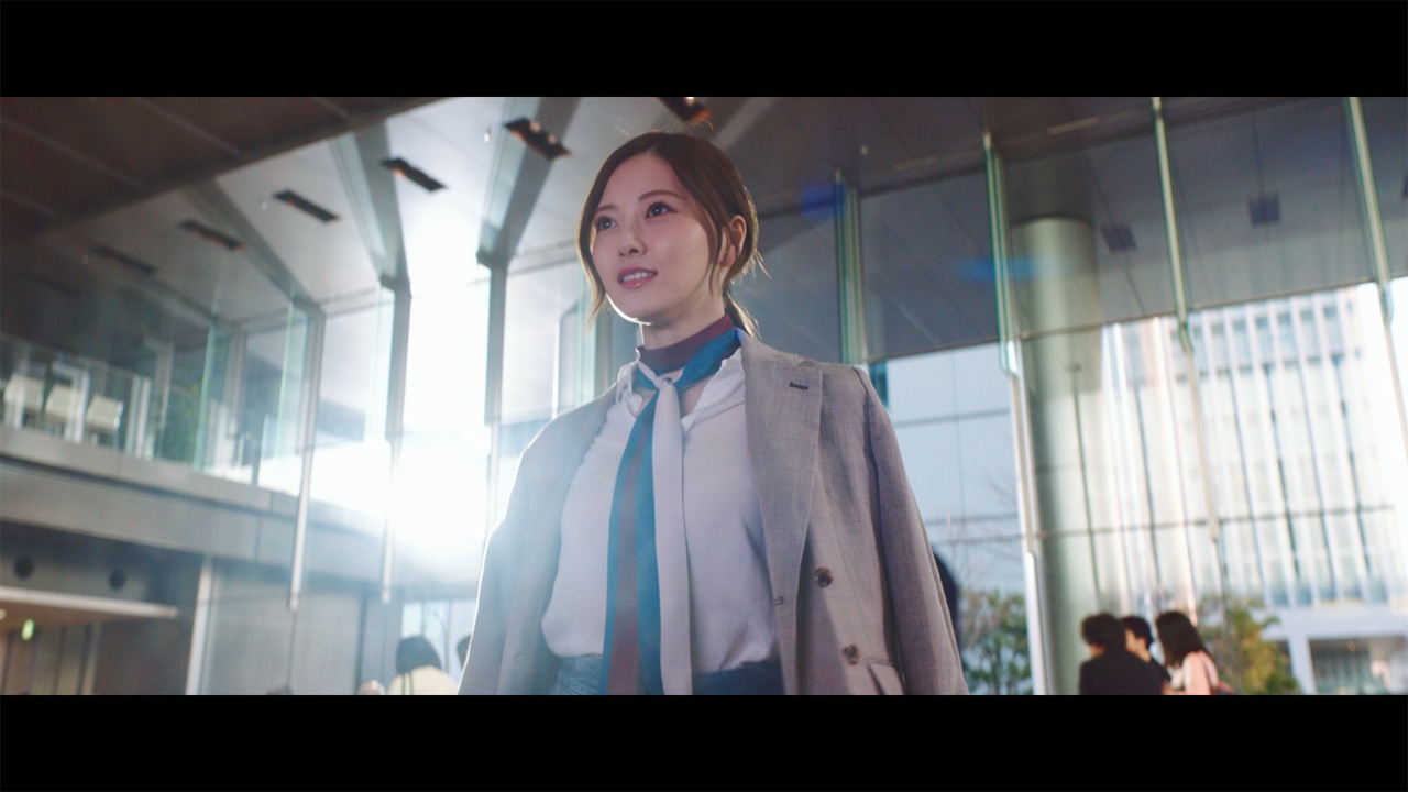 アサヒビール「アサヒスーパードライ」新テレビCM「春、旅立ち篇」のワンシーン。
