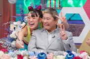 フワちゃんとビートたけし。(c)日本テレビ