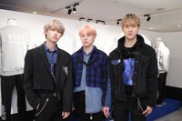 左から白岩瑠姫、川西拓実、佐藤景瑚。