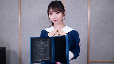 第6回「カバーガール大賞」エンタメ部門を受賞した与田祐希（乃木坂46）。