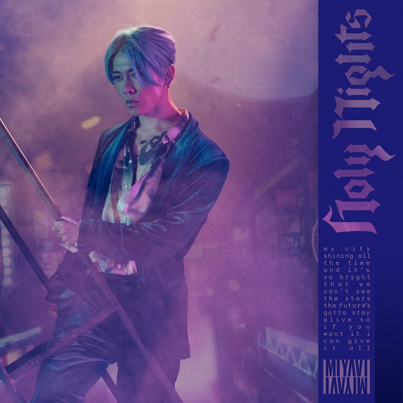 MIYAVI「Holy Nights」初回限定盤Bジャケット