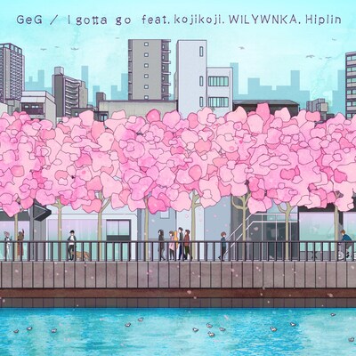 GeG「I Gotta Go feat. Kojikoji, WILYWNKA & Hiplin」配信ジャケット