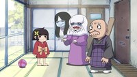 アニメ「ざしきわらしのタタミちゃん」PVのワンシーン。