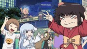 アニメ「ざしきわらしのタタミちゃん」PVのワンシーン。