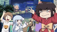 アニメ「ざしきわらしのタタミちゃん」PVのワンシーン。