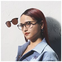 「Zoff NIGHT&DAY」×iriのビジュアル。