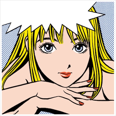 銀杏BOYZ「君と僕の第三次世界大戦的恋愛革命」ジャケットイラスト