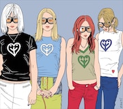 「どんなものでも君にかないやしない 岡村靖幸トリビュート」ジャケットイラスト