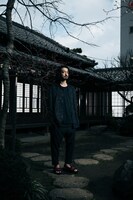 glamb×金子ノブアキコラボレーションビジュアル。