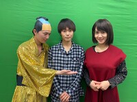 左から春斗、優、末吉9太郎。