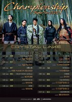 Crystal Lake「CHAMPIONSHIP TOUR 2020」告知用ビジュアル