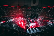 amazarashi「朗読演奏実験空間“新言語秩序”」の様子。