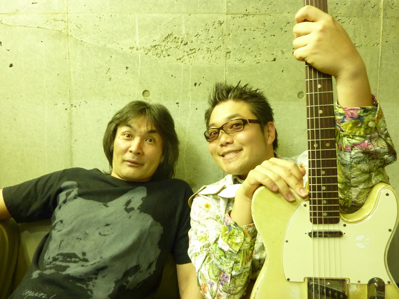 杉山章二丸と大王ルイ。