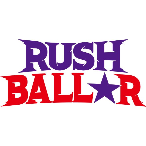 「RUSH BALL☆R」ロゴ