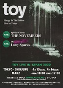 「Toy Live in Japan」フライヤー