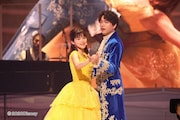 昆夏美と山崎育三郎。(c)フジテレビ