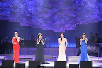 「My Way」を披露するLA DIVA。(c)フジテレビ