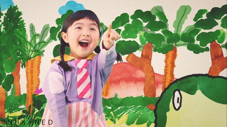 NHK Eテレ「みいつけた!」新エンディングテーマ「ドンじゅらりん」の映像のワンシーン。