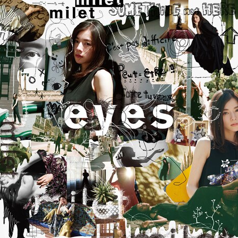 milet「eyes」ジャケット