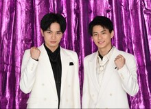 左から中島健人（Sexy Zone）、平野紫耀（King & Prince）。(c)日本テレビ
