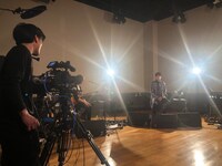 スタジオライブの模様。