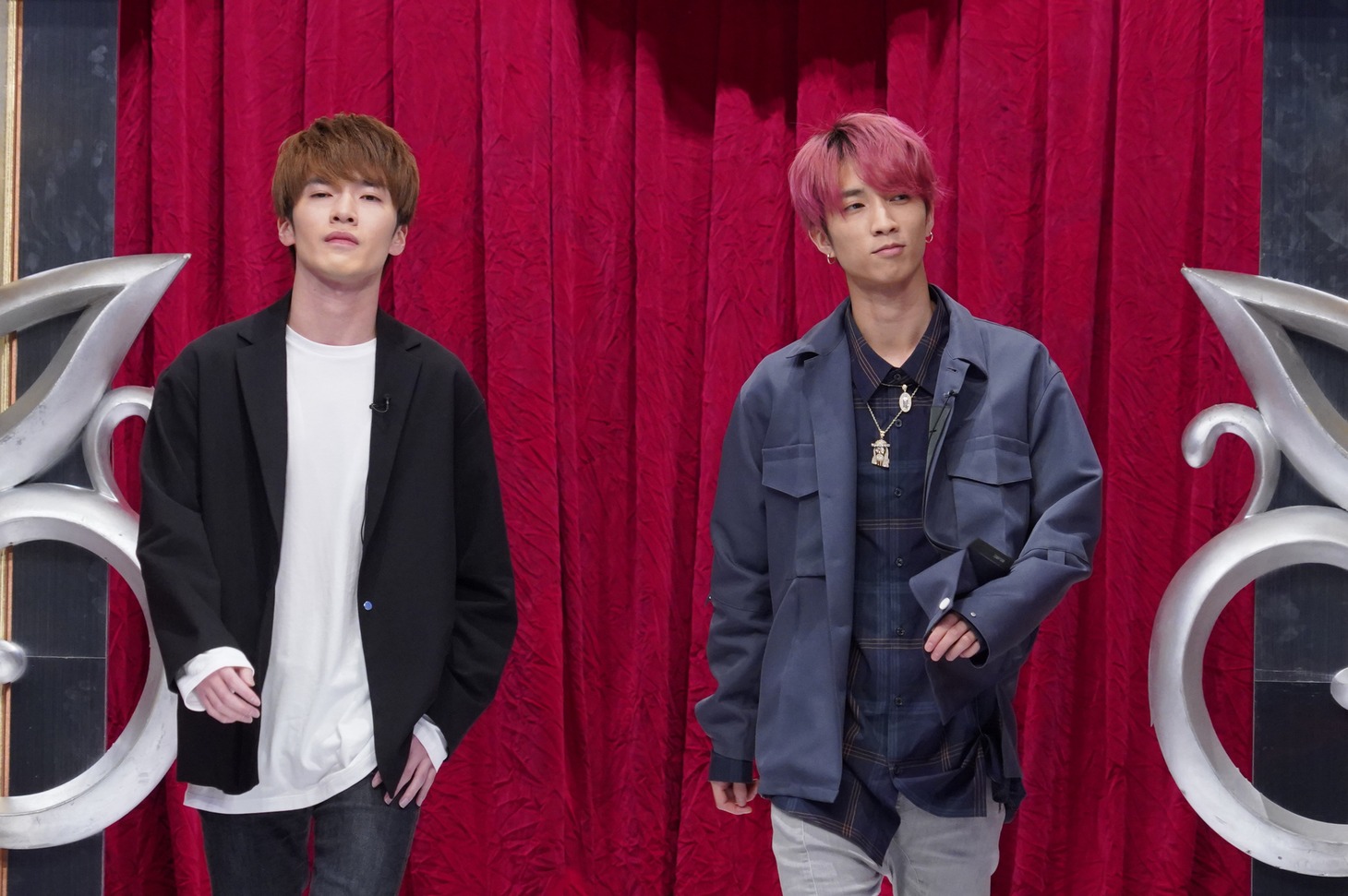 左から深澤辰哉（Snow Man）、田中樹（SixTONES）。(c)日本テレビ