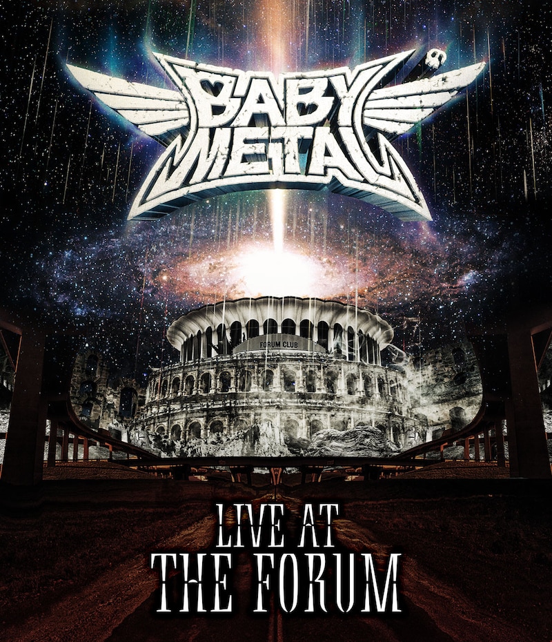 BABYMETAL「LIVE AT THE FORUM」Blu-rayジャケット