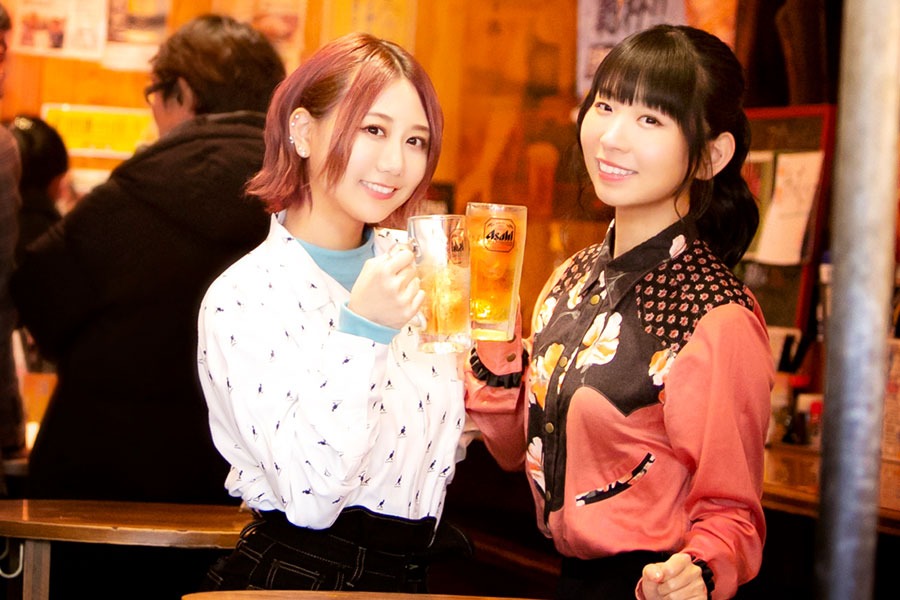 「古川未鈴と古畑奈和のいにしえ乙女酒」より。(c)VAP・BS日テレ