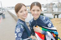 ハワイを訪れた白石麻衣と松村沙友理。