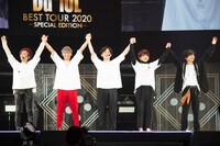 「Da-iCE BEST TOUR 2020 -SPECIAL EDITION-」の様子。（撮影：田中聖太郎写真事務所）