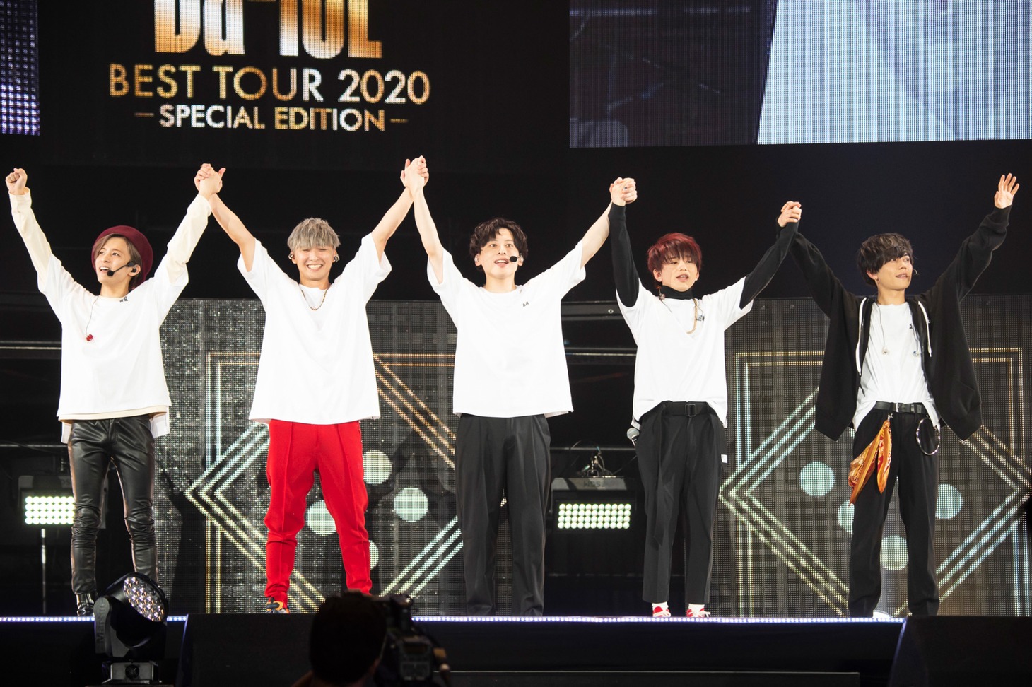 「Da-iCE BEST TOUR 2020 -SPECIAL EDITION-」の様子。（撮影：田中聖太郎写真事務所）