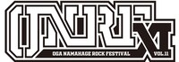 「OGA NAMAHAGE ROCK FESTIVAL vol.11」ロゴ